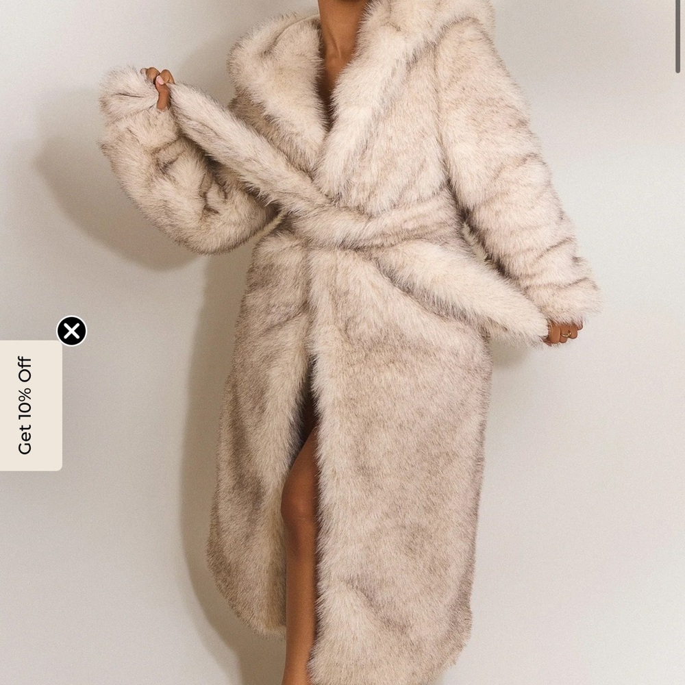 Faux Fur Women's Coat